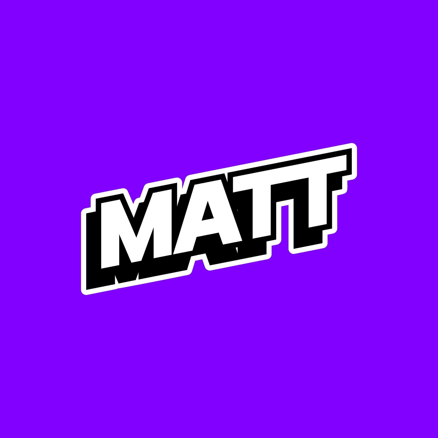 Matt Stickers